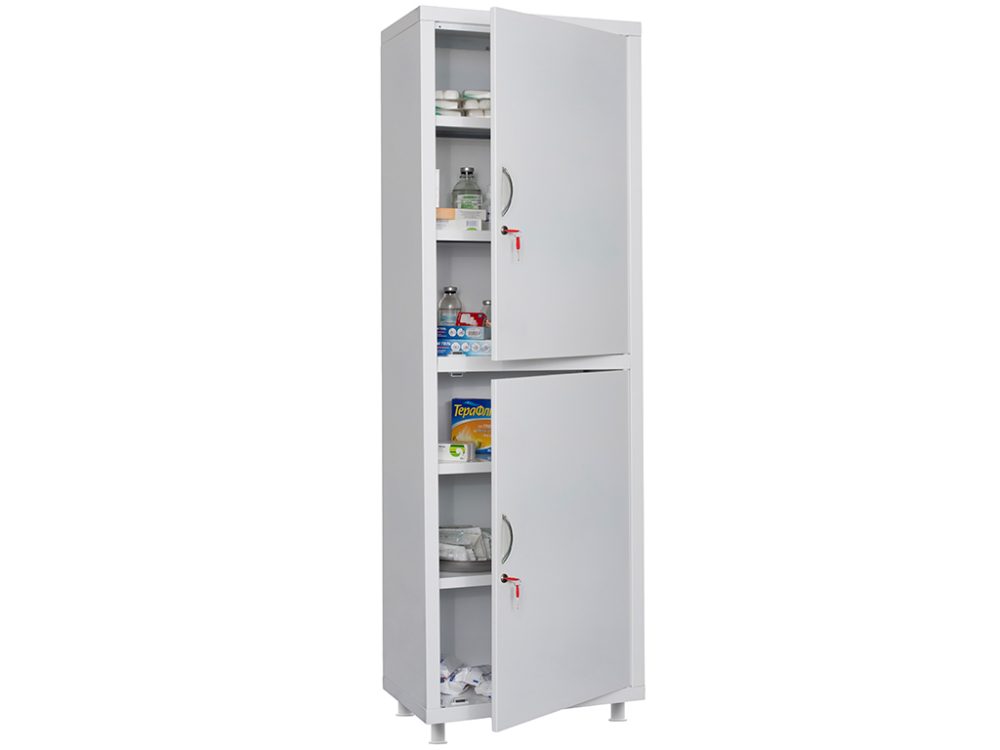 Медицинский шкаф HILFE МД 1 1760/SS